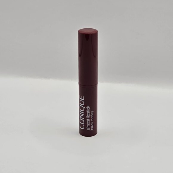 Clinique Almost Lipstick Black Honey Mini 0.04 oz 1.2 g Sheer Lightweight New - Picture 10 of 11